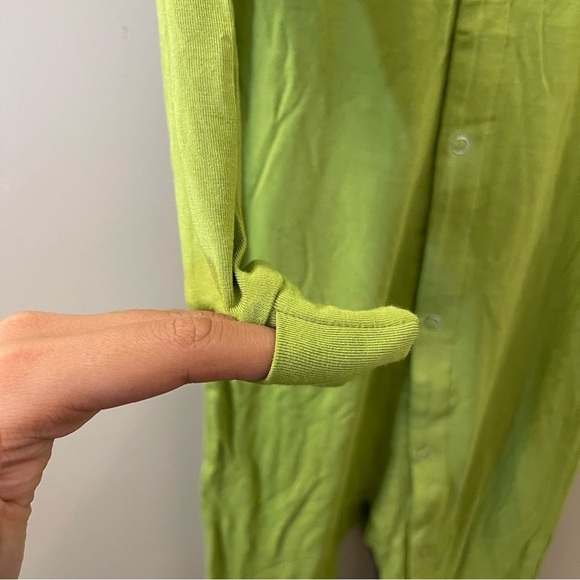 Kickee Pants Footie with Snaps in Pond Bamboo Signature Blend onesie size 4 - Picture 5 of 7